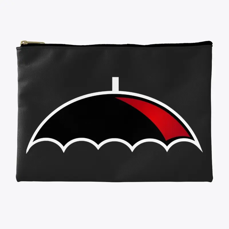 Red Umbrella Makeup Bag