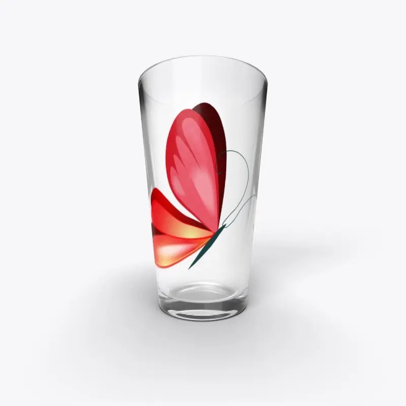 Mariposa Pint Glass